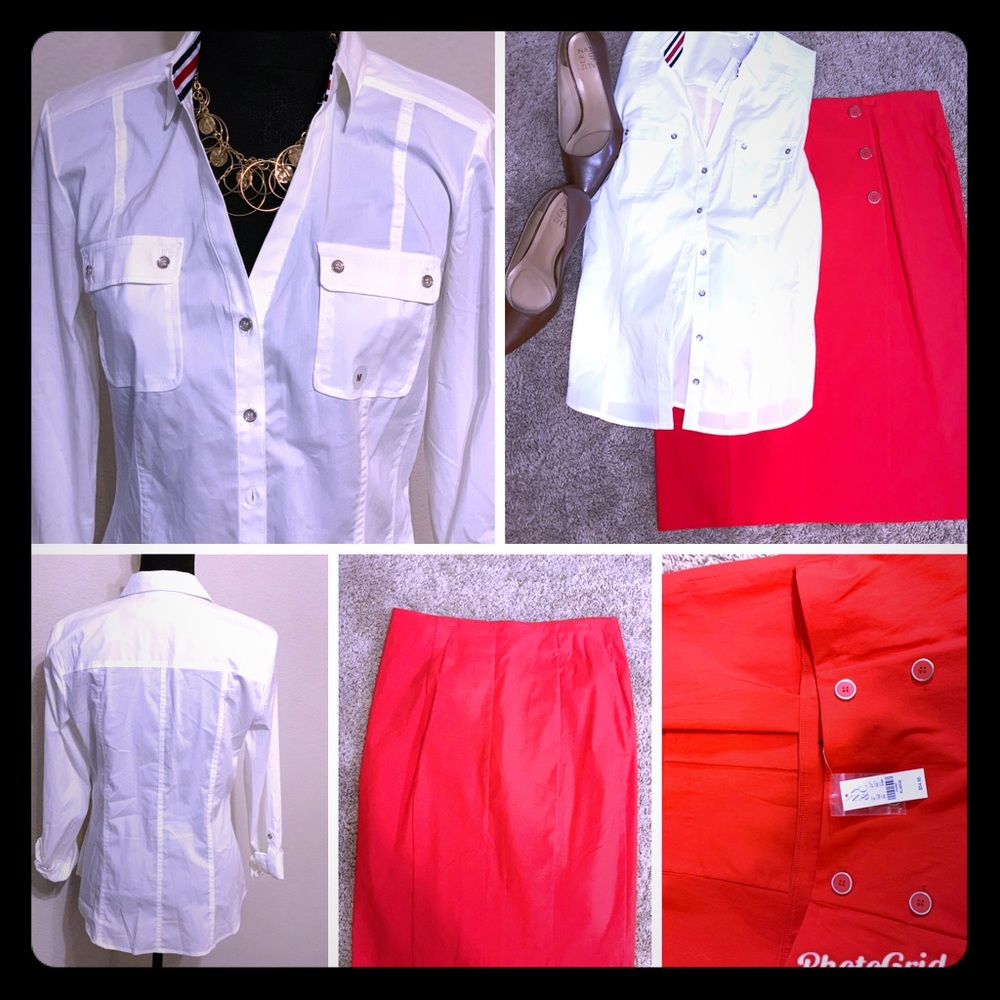 Shirt and Skirt from NY & Company